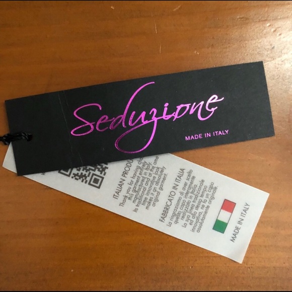 BRAND NEW SEDUZIONE Dark Brick Red Rich Textured Comfort Stretch Leggings S-XXL - Picture 6 of 10